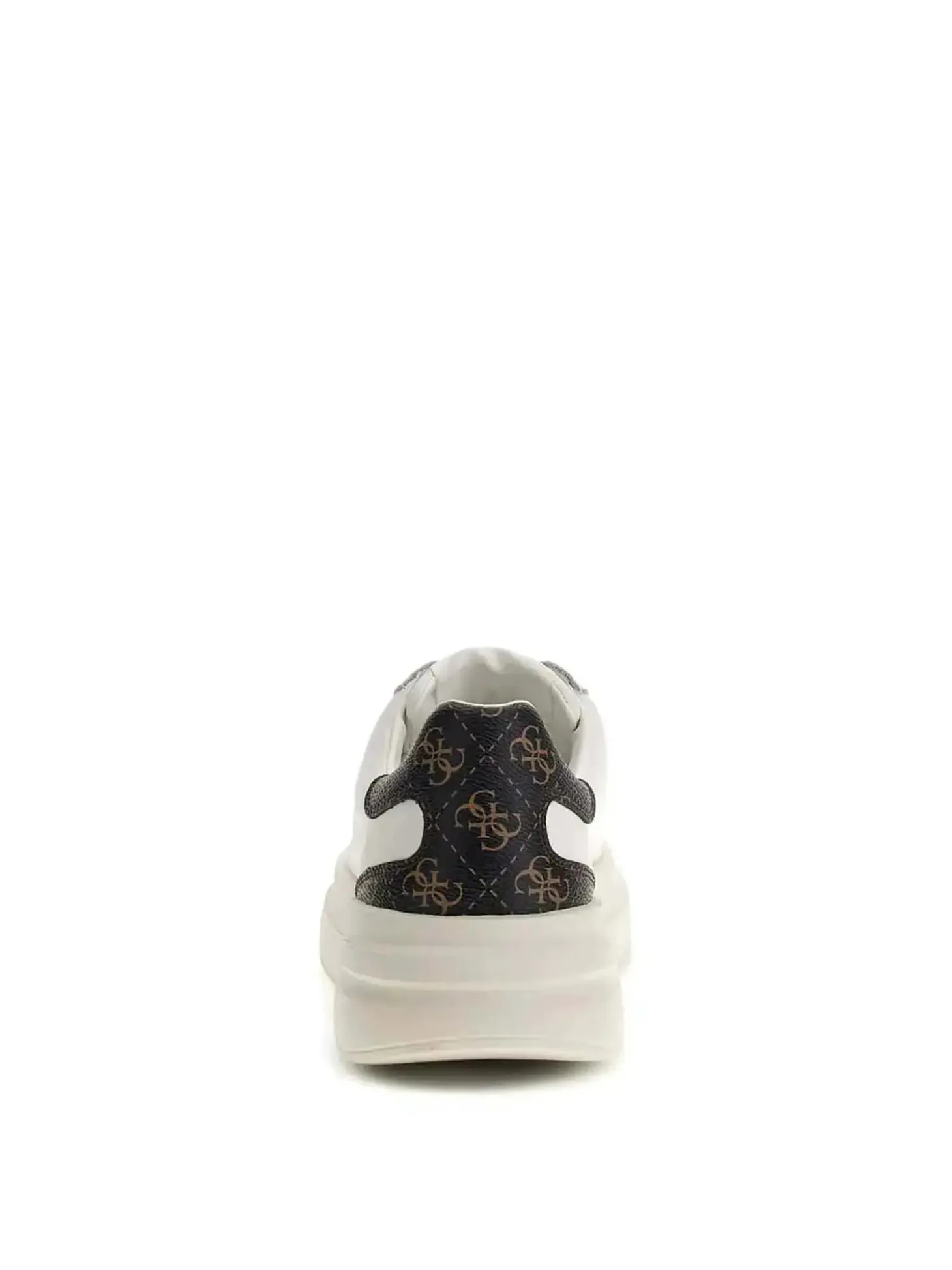 SNEAKERS UOMO - GUESS BIANCO-MARRONE - FMPVIB LEA12