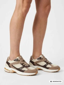 SNEAKERS UOMO - LIU-JO BEIGE - 7G6027PX030