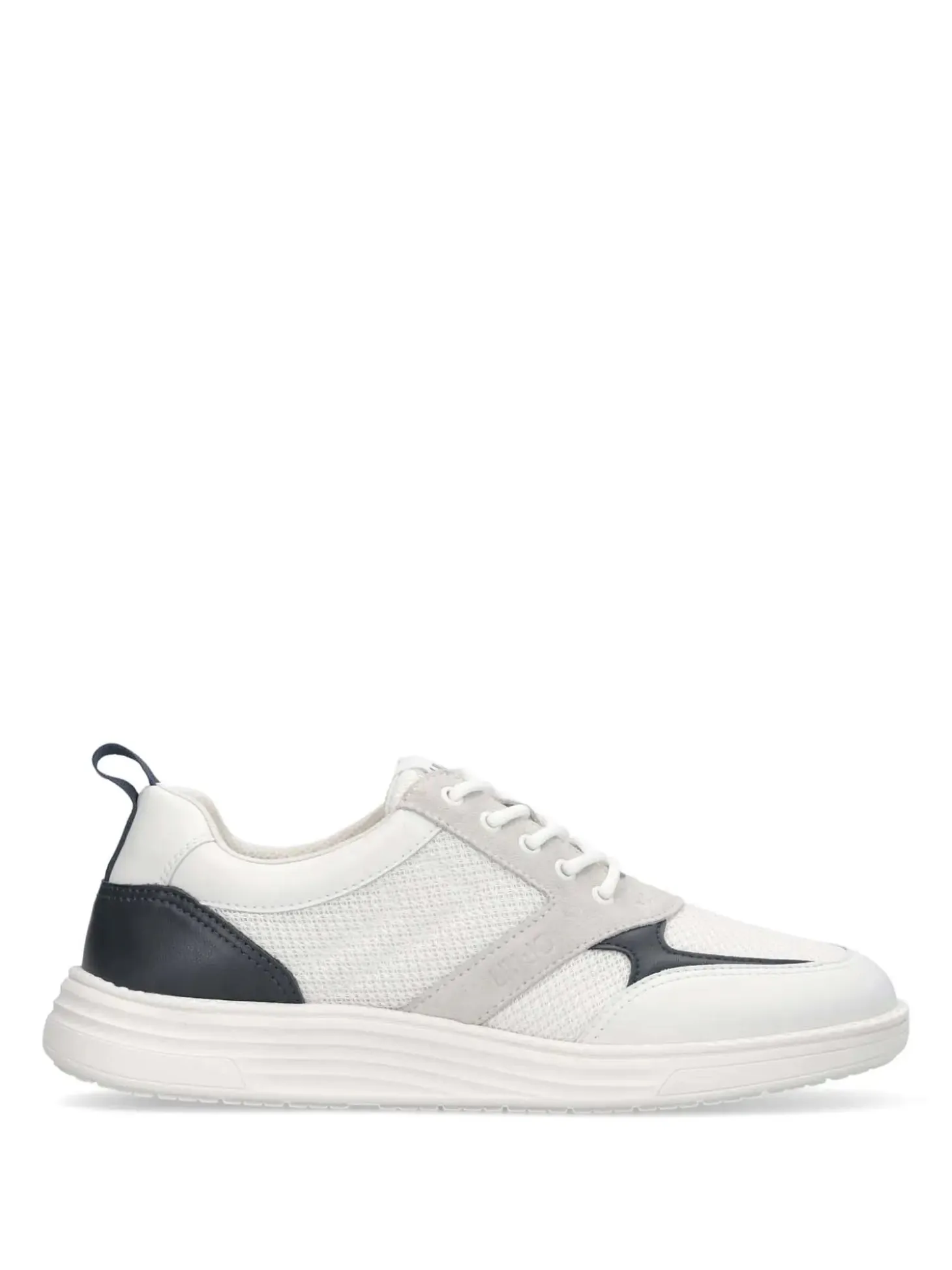 SNEAKERS UOMO - LIU-JO BIANCO-BLU - 7B6005PX029