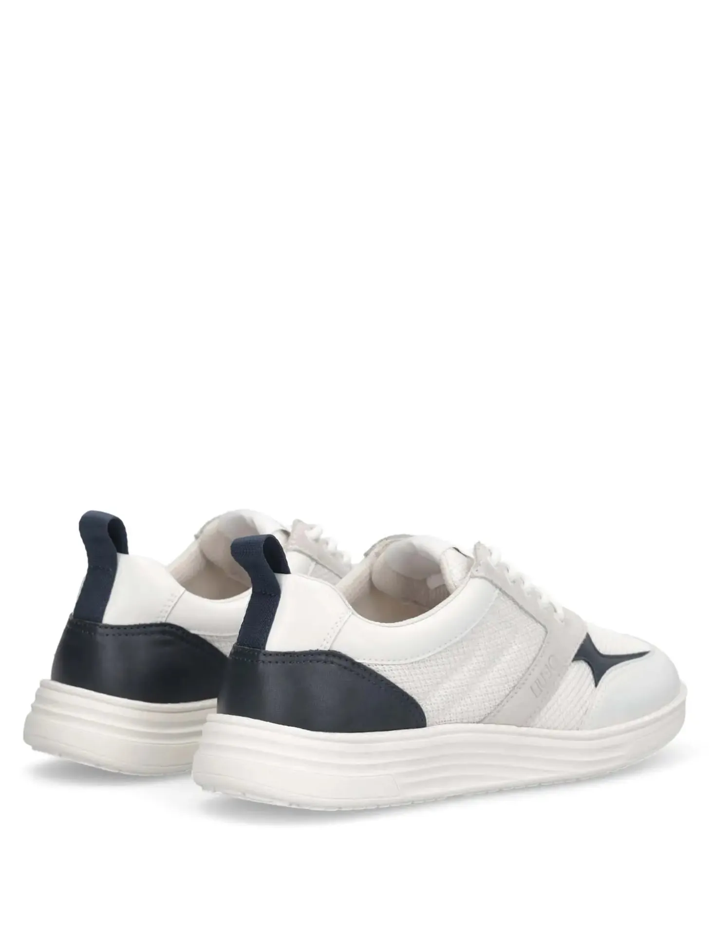 SNEAKERS UOMO - LIU-JO BIANCO-BLU - 7B6005PX029