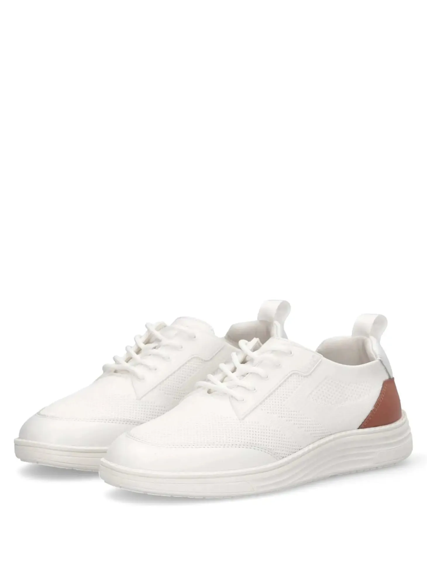 SNEAKERS UOMO - LIU-JO BIANCO-CUOIO - 7B6013TX415