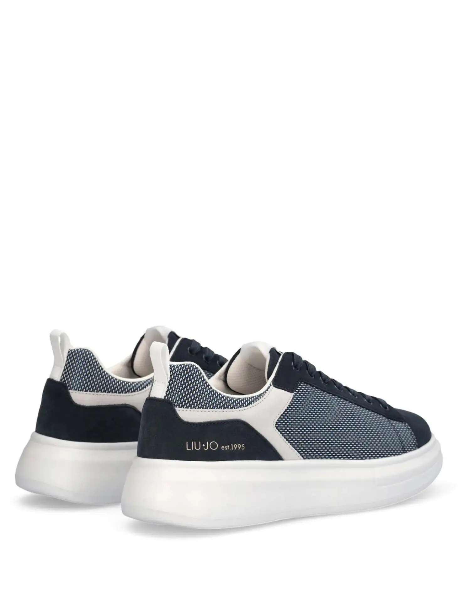 SNEAKERS UOMO - LIU-JO BLU-BIANCO - 7B6001PX027
