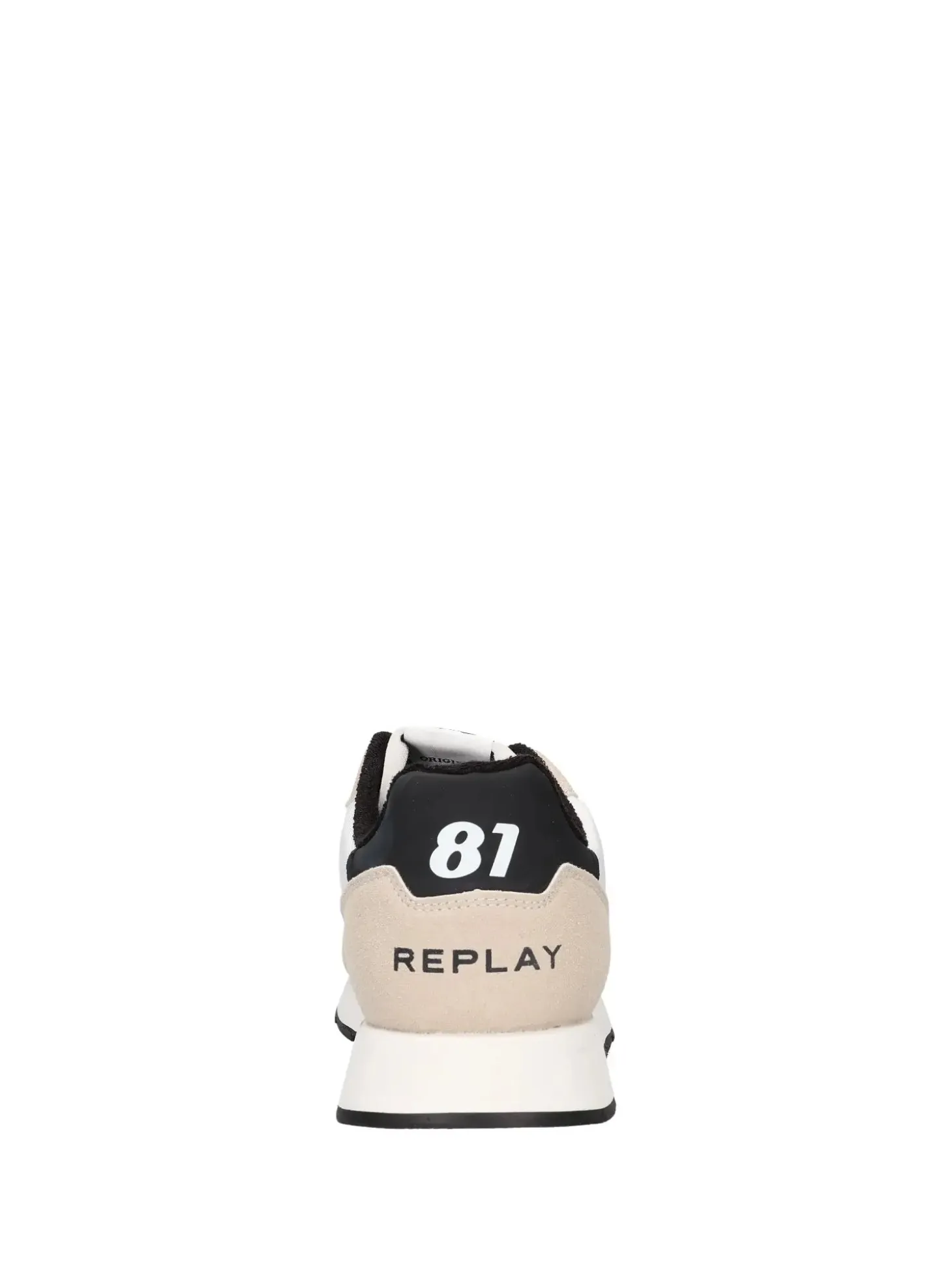 SNEAKERS UOMO - REPLAY BIANCO-NERO - RS680118S