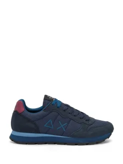 SNEAKERS UOMO - SUN68 NAVY-ROSSO - Z46101