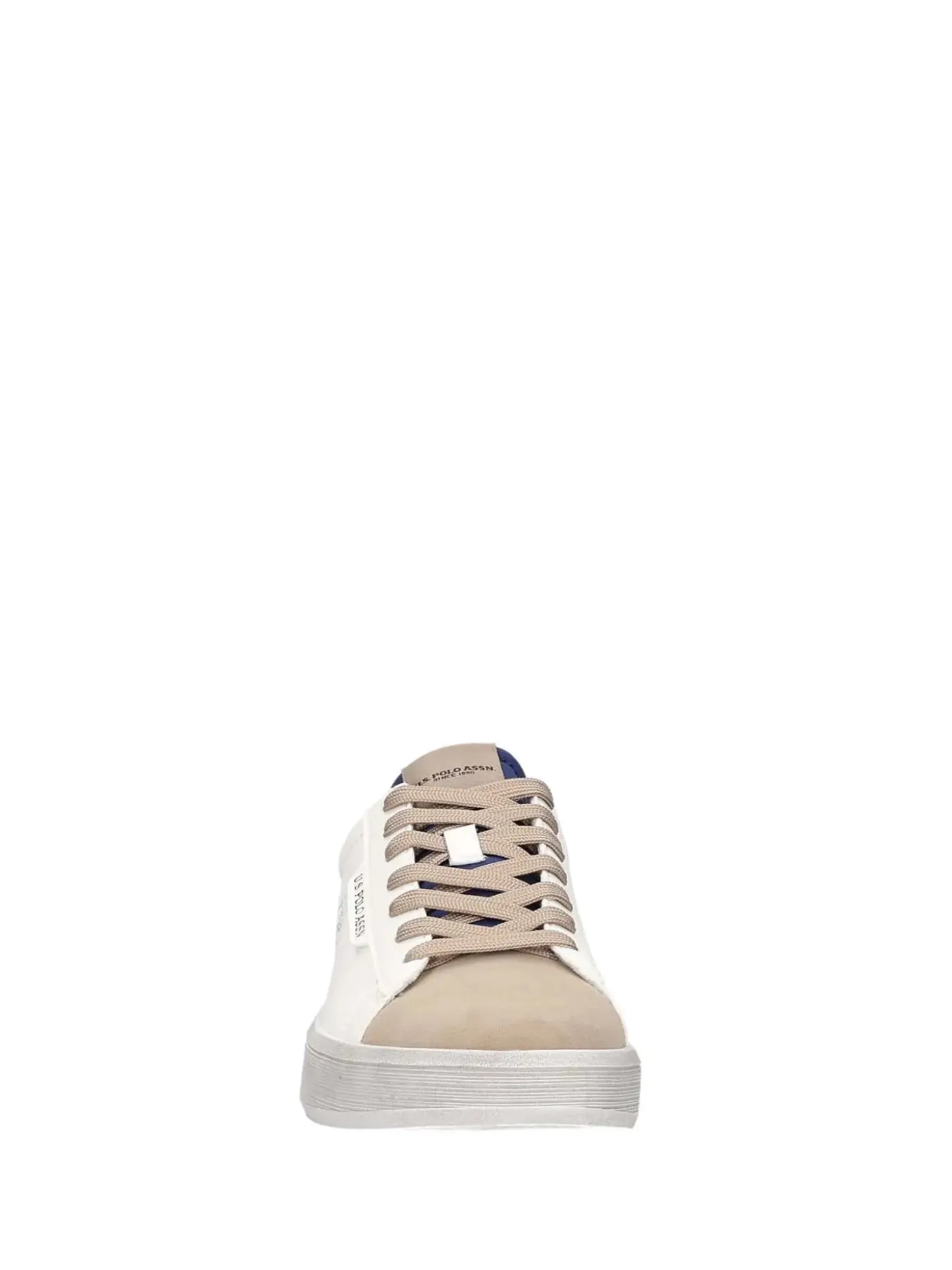 SNEAKERS UOMO - US POLO ASSN. BIANCO-GIALLO - BRAYAN001M/6Y1