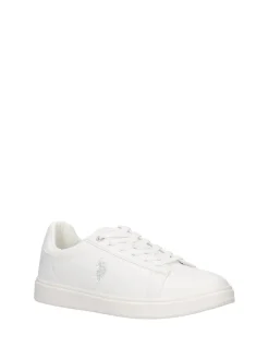 SNEAKERS UOMO - US POLO ASSN. BIANCO - BYRON006M/6YM1