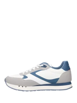 SNEAKERS UOMO - US POLO ASSN. BIANCO-BLU - DENI002M/6NH1