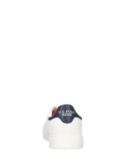 SNEAKERS UOMO - US POLO ASSN. BIANCO-BLU - BYRON006M/6YM1