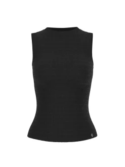 TOP DONNA - GUESS APPAREL NERO - W6GP14 K2940