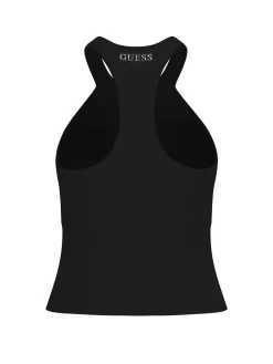 TOP DONNA - GUESS ATHLEISURE NERO - V6RP09 KD932