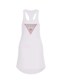 TOP DONNA - GUESS UNDERWEAR BIANCO - E5GP01 I3Z14