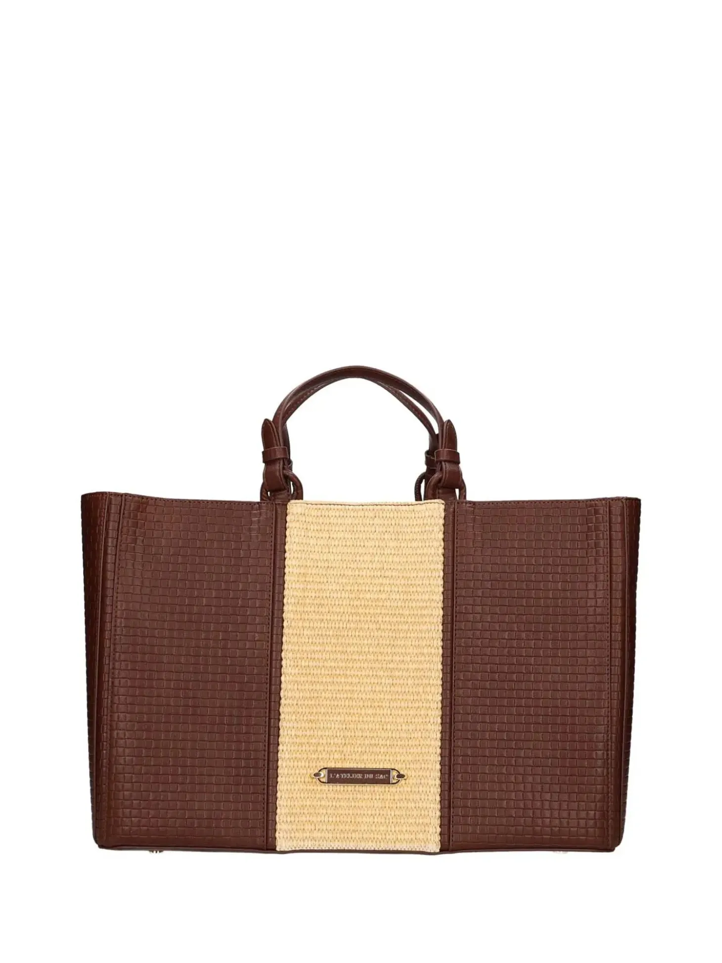TOTE DONNA - ATELIER DU SAC MARRONE - 19144-GOR-S6B-A