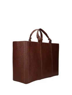 TOTE DONNA - ATELIER DU SAC MARRONE - 19144-GOR-S6B-A