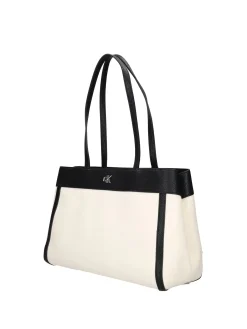 TOTE DONNA - CALVIN KLEIN BIANCO - LV04F3503G