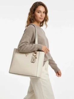 TOTE DONNA - GUESS BIANCO - HWZG96 72250