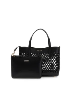 TOTE DONNA - GUESS NERO - HWPG99 11750