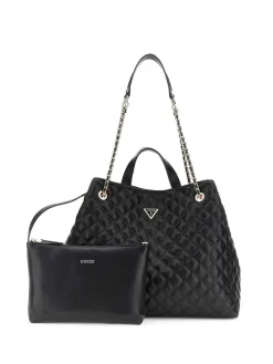TOTE DONNA - GUESS NERO - HWQG96 73290