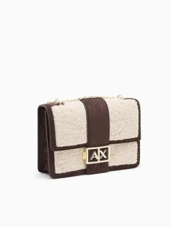 TRACOLLA DONNA - ARMANI EXCHANGE BIANCO-MARRONE - XW000070 AF28295