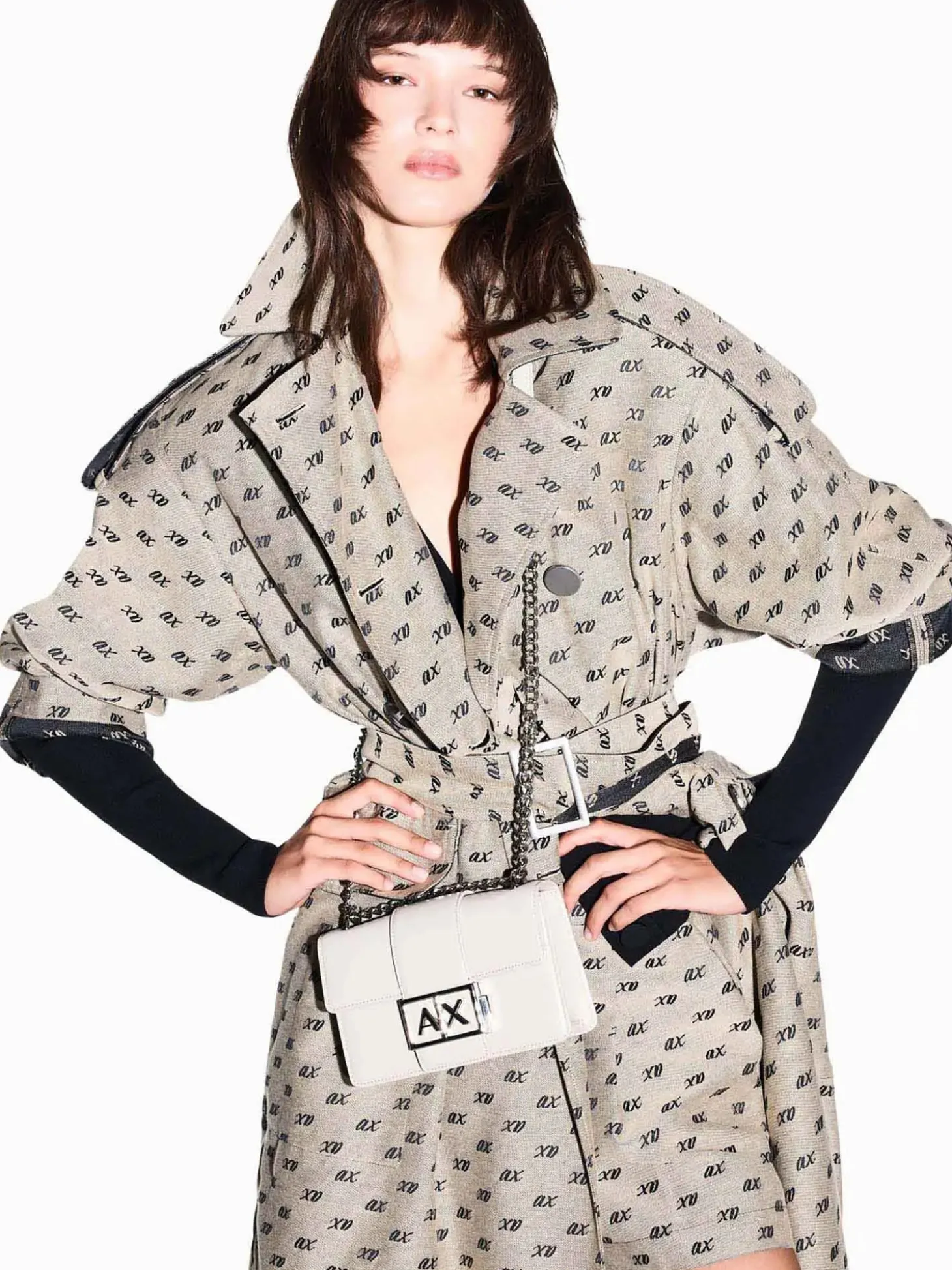 TRACOLLA DONNA - ARMANI EXCHANGE BIANCO - XW000071 AF12039