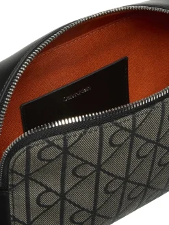 TRACOLLA DONNA - CALVIN KLEIN BEIGE-NERO - LV04F3533G