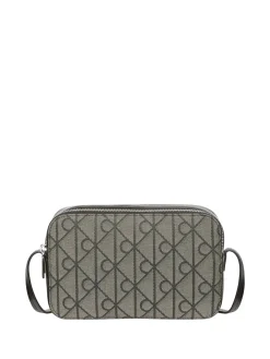 TRACOLLA DONNA - CALVIN KLEIN BEIGE-NERO - LV04F3533G
