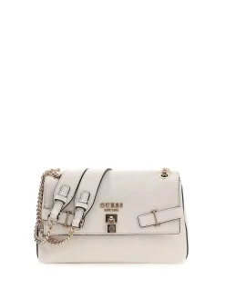 TRACOLLA DONNA - GUESS BIANCO - HWBG78 33210