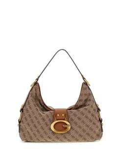TRACOLLA DONNA - GUESS MARRONE - HWJJ93 08180