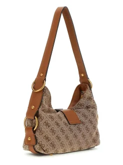 TRACOLLA DONNA - GUESS MARRONE - HWJJ93 08720