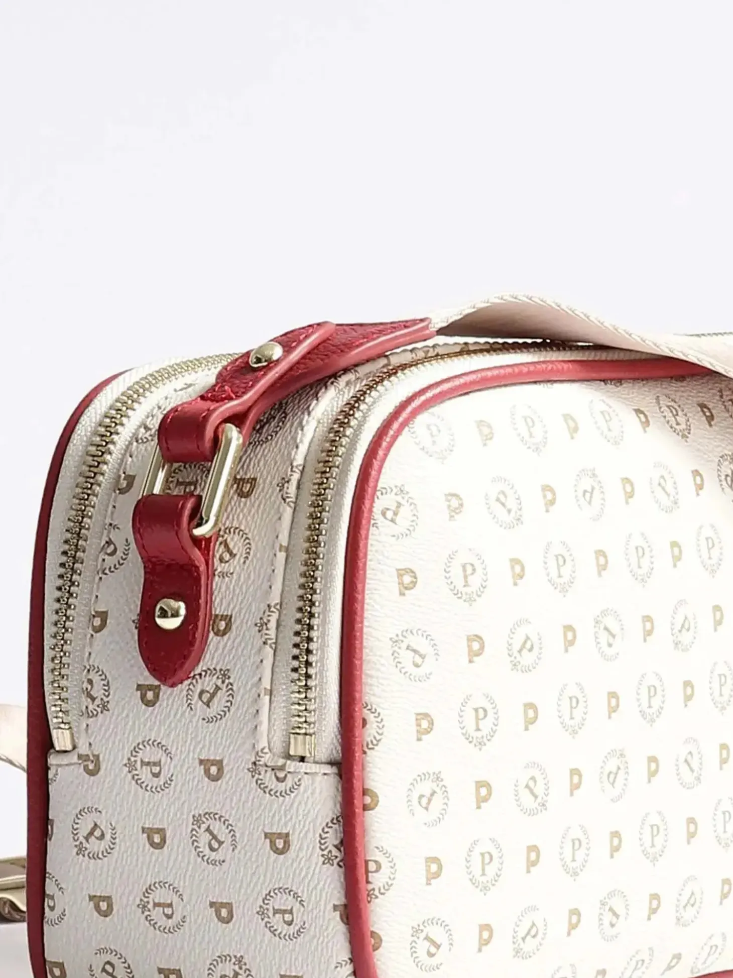 TRACOLLA DONNA - POLLINI AVORIO-ROSSO - TE8467PP0DQ11