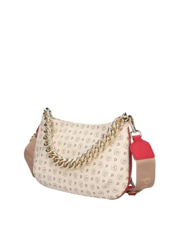 TRACOLLA DONNA - POLLINI AVORIO-ROSSO - TE8490PP0FQ11