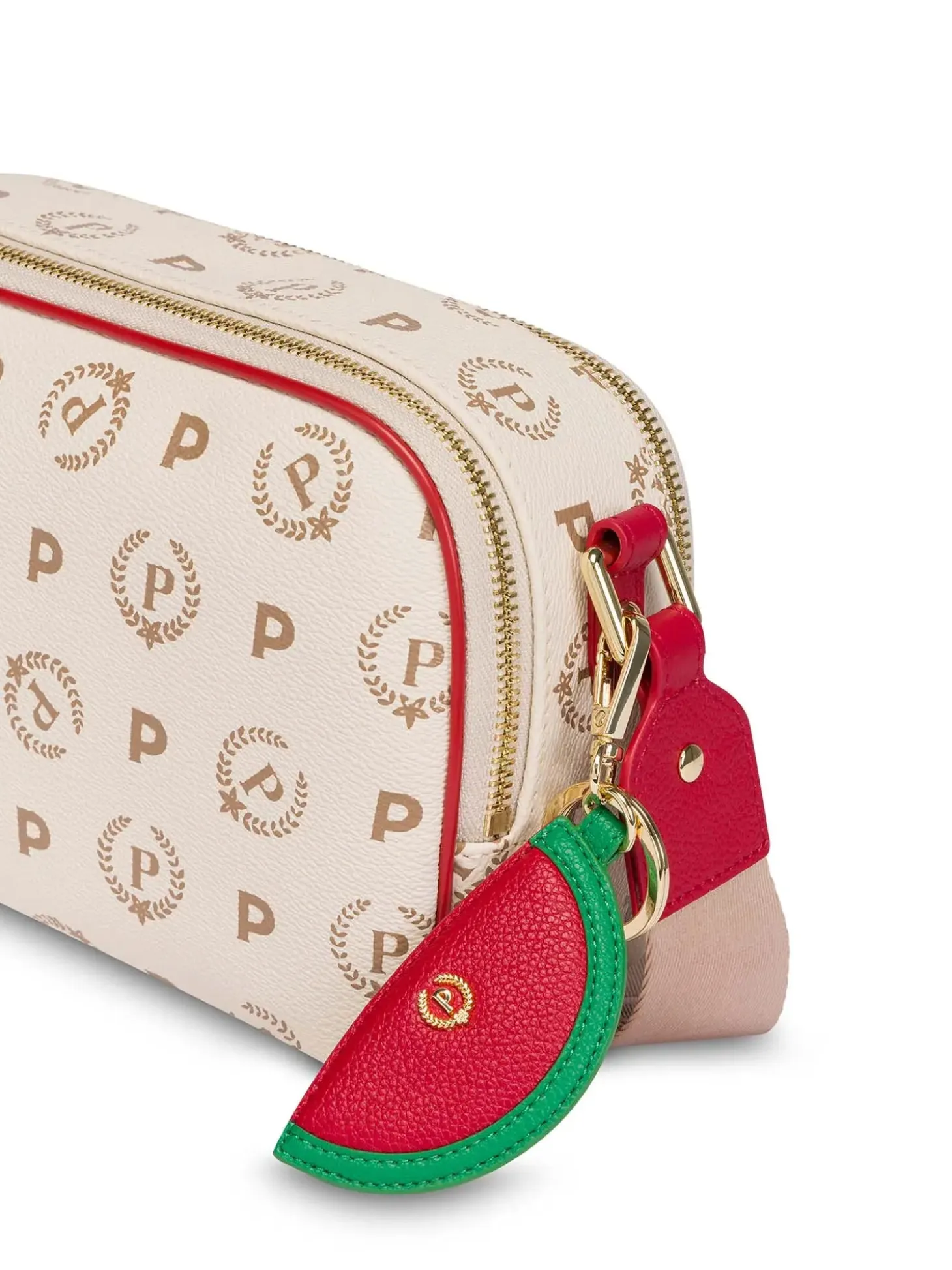 TRACOLLA DONNA - POLLINI AVORIO-ROSSO - TE8467PP0DQ1Y