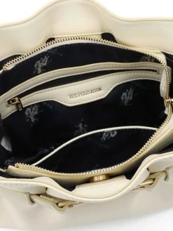 TRACOLLA DONNA - US POLO ASSN. AVORIO - BEUJ09041WVP