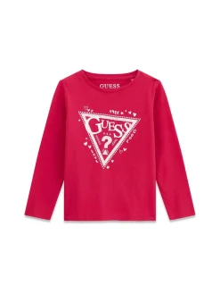 T-SHIRT BAMBINA - GUESS KIDS FUXIA - K6YI02 K3663