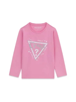 T-SHIRT BAMBINA - GUESS KIDS ROSA - K6YI02 K3663