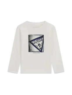 T-SHIRT BAMBINO - GUESS KIDS BIANCO - N6YI24 K3882