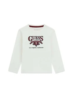 T-SHIRT BAMBINO - GUESS KIDS BIANCO - N6YI12 K3800