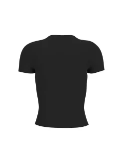 T-SHIRT DONNA - GUESS APPAREL NERO - W6RI22 KA0H1