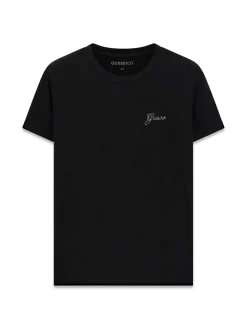 T-SHIRT DONNA - GUESS APPAREL NERO - W6YI12 K3751
