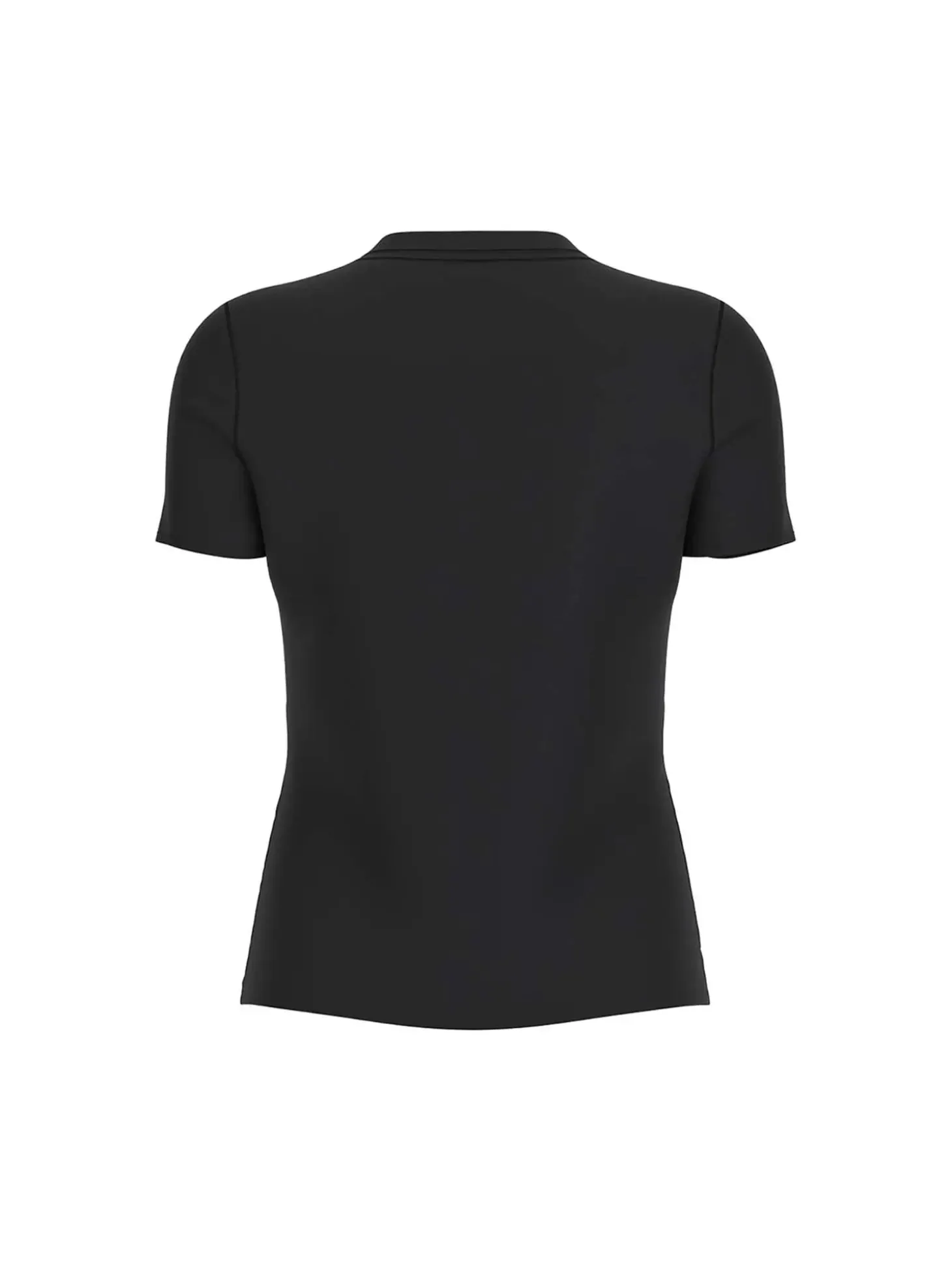 T-SHIRT DONNA - GUESS ATHLEISURE NERO - V6GI06 K2967
