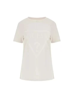 T-SHIRT DONNA - GUESS ATHLEISURE BIANCO - V2YI07 K8HM0