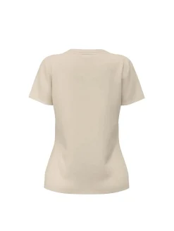 T-SHIRT DONNA - GUESS ATHLEISURE CREMA - V3BI11 J1314