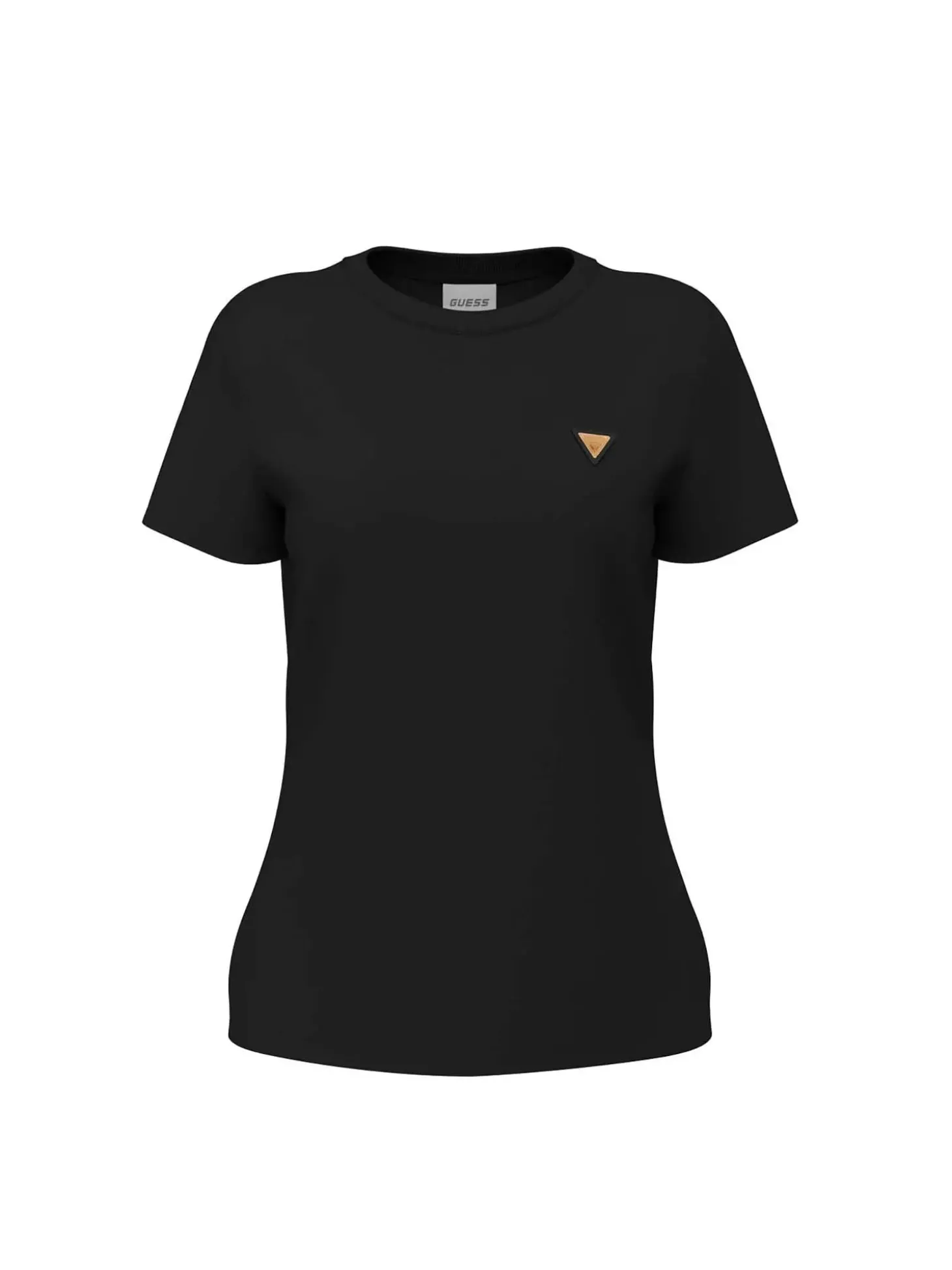 T-SHIRT DONNA - GUESS ATHLEISURE NERO - V4YI09 J1314