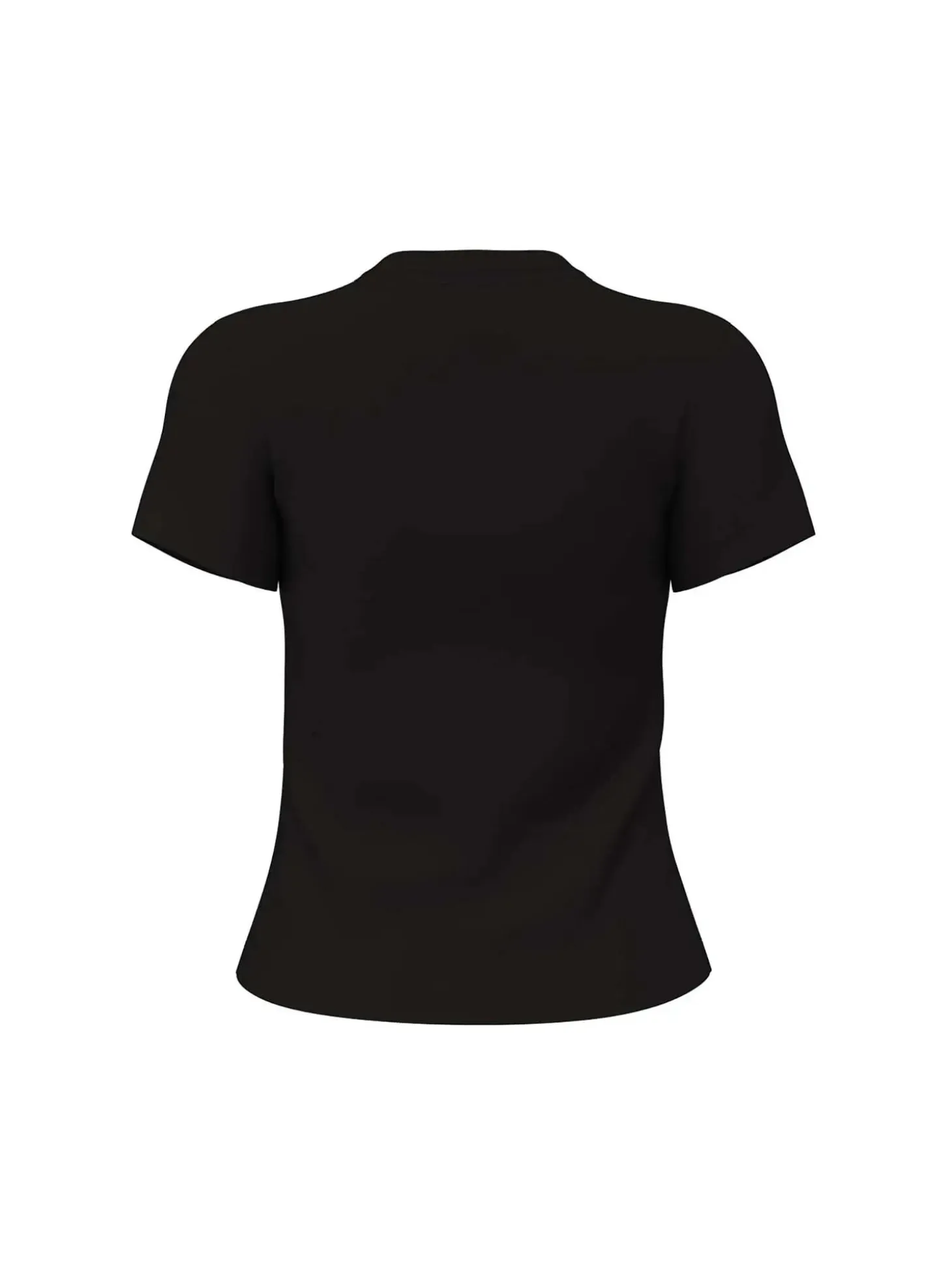 T-SHIRT DONNA - GUESS ATHLEISURE NERO-BIANCO - V4YI21 KCDH1