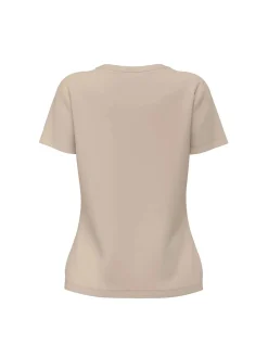T-SHIRT DONNA - GUESS ATHLEISURE TAUPE - V4YI09 J1314
