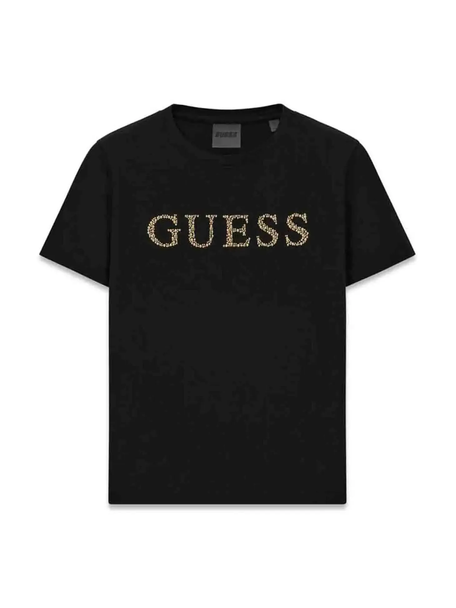 T-SHIRT DONNA - GUESS ATHLEISURE NERO - V6RI20 J1314