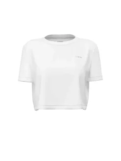 T-SHIRT DONNA - GUESS ATHLEISURE BIANCO - V6GI17 K2984