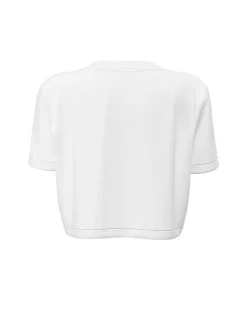 T-SHIRT DONNA - GUESS ATHLEISURE BIANCO - V6GI17 K2984
