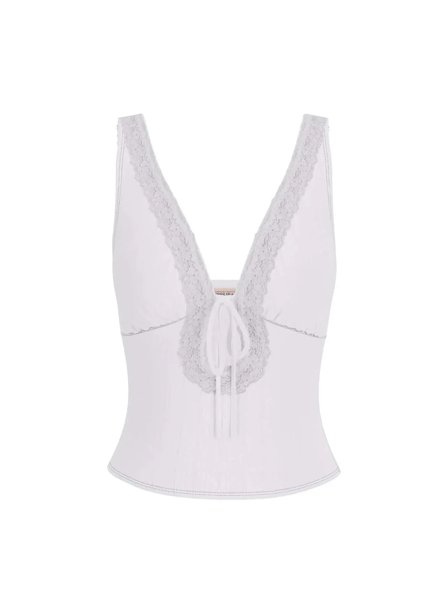 T-SHIRT DONNA - GUESS JEANS BIANCO - W6GPB1 KF641
