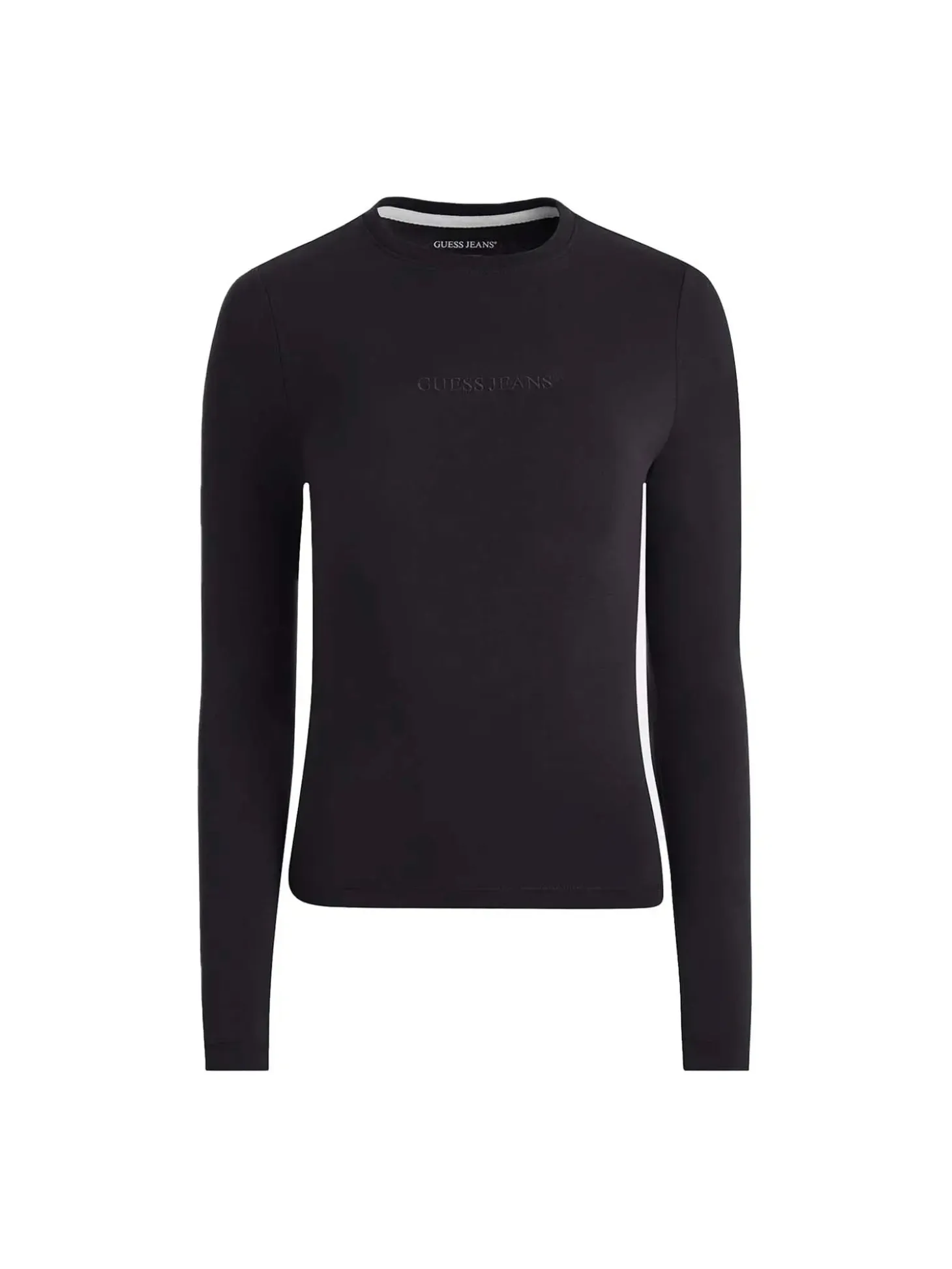 T-SHIRT DONNA - GUESS JEANS NERO - W4YI22 J1314