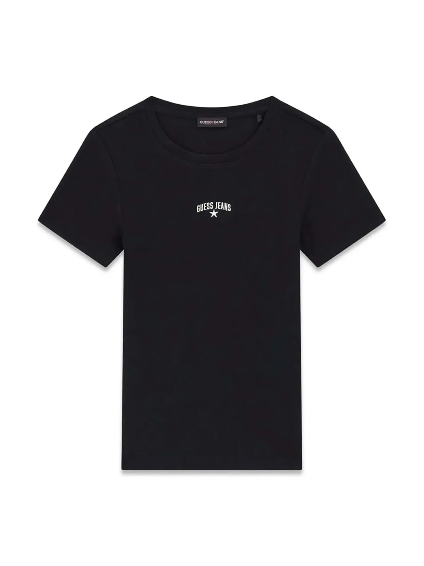 T-SHIRT DONNA - GUESS JEANS NERO - W6GPZ3 KA0H1